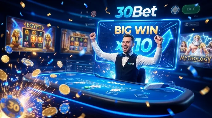 Live casinotafels met dealer in de 30Bet-omgeving