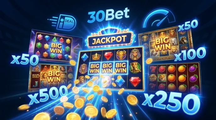 iDEAL-uitbetaling en saldo-overzicht in het 30Bet casino